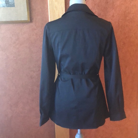 Vertigo Paris short black trench coat - Picture 2 of 6